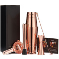 Copper Indoor Stainless Steel Tool Cocktail Bar Set