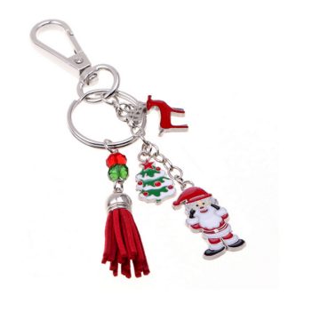 Metal en gros de beaux cadeaux de Noël Keychain