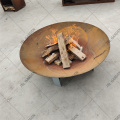 Patio Dining Set Fire Pit Table Pool Fire