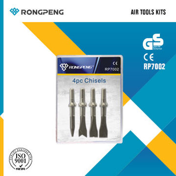 Rongpeng RP7002 4PCS Chisels Kits de ferramentas de ar