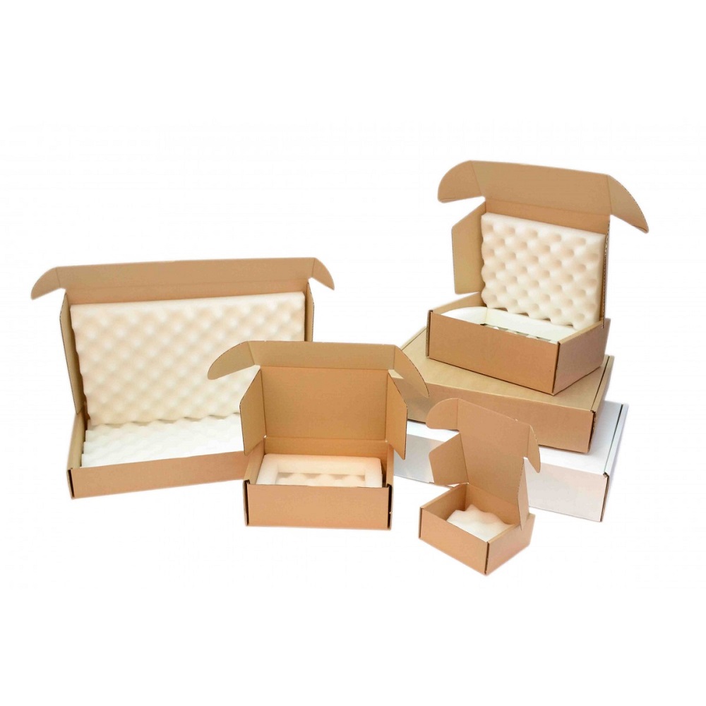 Corrugated Cardboard Box with Foam Insert