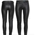 Hot Sale Sexy Fashion Women Skinny Women Leggings en cuir