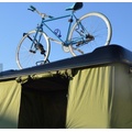 Hard Shell Camper Trailer Rooftop Tent with Rack