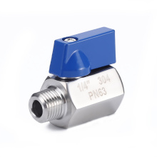 Sanitary Thread 1/4 Inch PN63 Mini Ball Valve