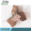 Jdk Sandwich Diamond Tool Blade Segmento para EE.UU. Blue Stone Cutting