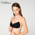 Sexy girls seamless silicone sticky strapless bra