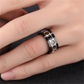 Stainless Steel Roman Numeral Ring