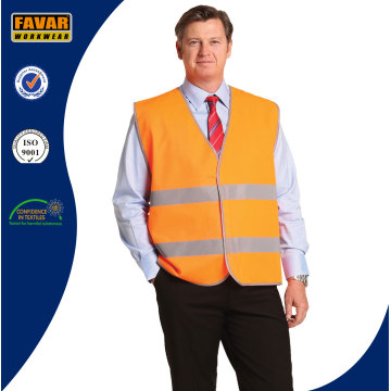 100% полиэстер Hi Vis Светоотражающая лента Safety Vest