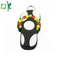 Top Quality Cartoon Silicone Zipper Puller for Christmas