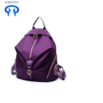 Casual simple knapsack nylon Oxford cloth travel bag