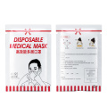 Disposable face masks package bag