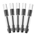 Keramik -Spulen -Vape -Patronen Glasdicke Ölabzüge 510 Faden Verdampftank. 5 ml 1 ml Ölpatrone