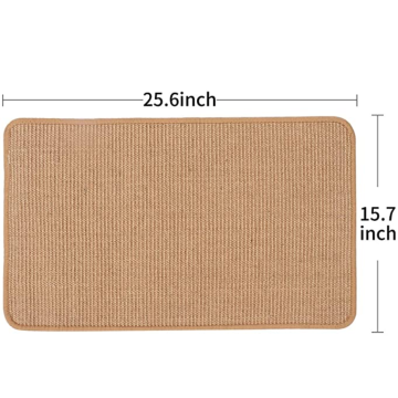 Tapis de grattage de chat sisal naturel