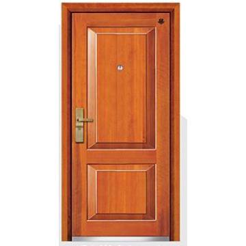 Latest Design Quality Steel Wooden Armor Door