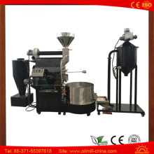 60kg Batch Coffee Roaster Direct Fire Half Hot Air Roaster