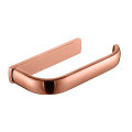 Rose gold paper towel holder simple brass material paper roll toilet bathroom hardware pendant