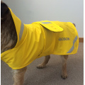 Amarillo PU impermeable para mascotas