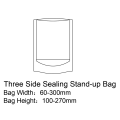 stand up pouch with zipper pouch machine