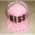 Acrylic hip-hop cap letters rivet stud cap jazz baseball cap spike studded cap street dance cap