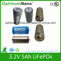 Три вкладки 32650 3.2V 5ah LiFePO4 Battery Cell