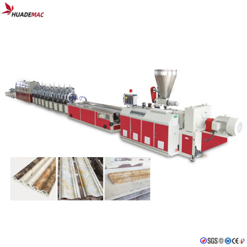 Waterproof  PVC Marble Profile Production Line