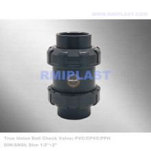 CPVC True Union Ball Valve de contre contrôle