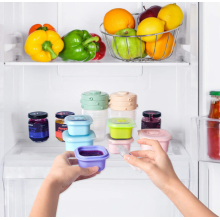 BPA Free Silicone Baby Food Storage