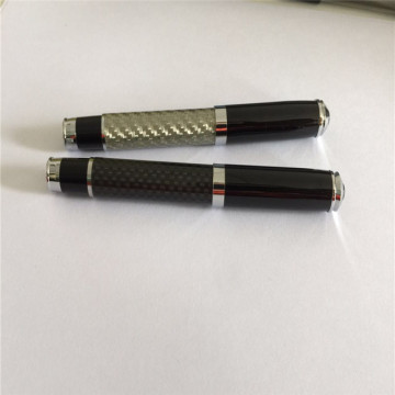 High end promotional carbon fiber pen set OEM
