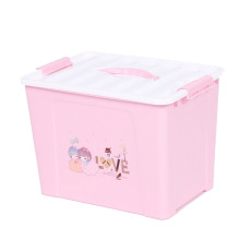 Cartoon Solid Color Plastic Storage Box (SLSN061)