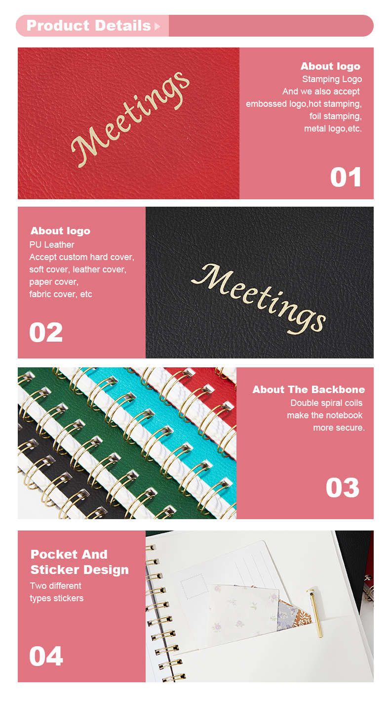 Spiral meeting notebook12 Spiral meeting notebook12