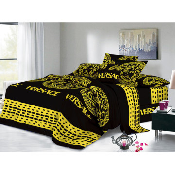 Washed Indoor Daily Polyster Cotton Bed Set Sheet