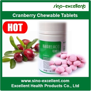 Cranberry Chewable Tablets