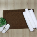 Bathmats de logotipo de banho colorido personalizado Jacquard