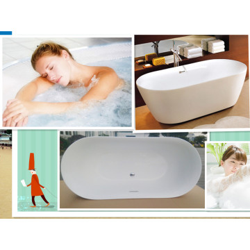 Thin Edge Thin Flange Tubs Freestanding Soaking Tub