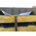 Exterior glass wool sandwich wall panels