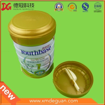 Manufactory Food Grade Powder Can Plastic Lid with Spoon