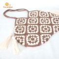 Handmade Women Shoulder Macrame Crochet Bags Handbags