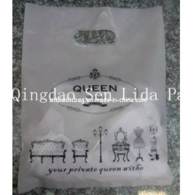 Custom Plastic HDPE Die Cut Garment Gift Shopping Bag