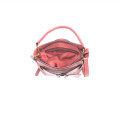 Square buckle decorative leather shoulder bag handbag