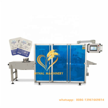 Máquina de embalagem de vedação lateral de bandagem automática de quatro laterais