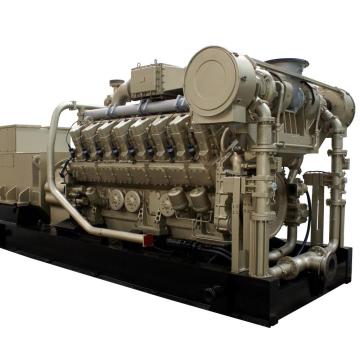 OEM 1200 kW Gasturbinengenerator 1 MW natürliche Genossen