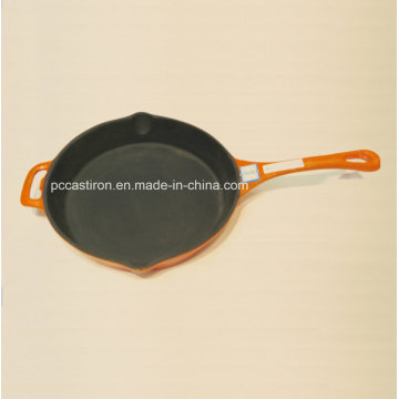 Diafragma Preseasoned Frypan de Hierro Fundido 24cm