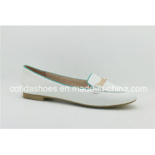 New Collection Comfort Flat Leather Women Shoe