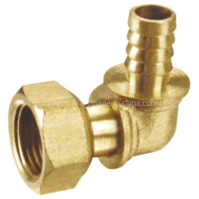 Brass Pex Fitting Joint (elbow and nut) (a. 0410)