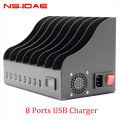 Multiple USB Charger 8-Port Desktop Charging Station