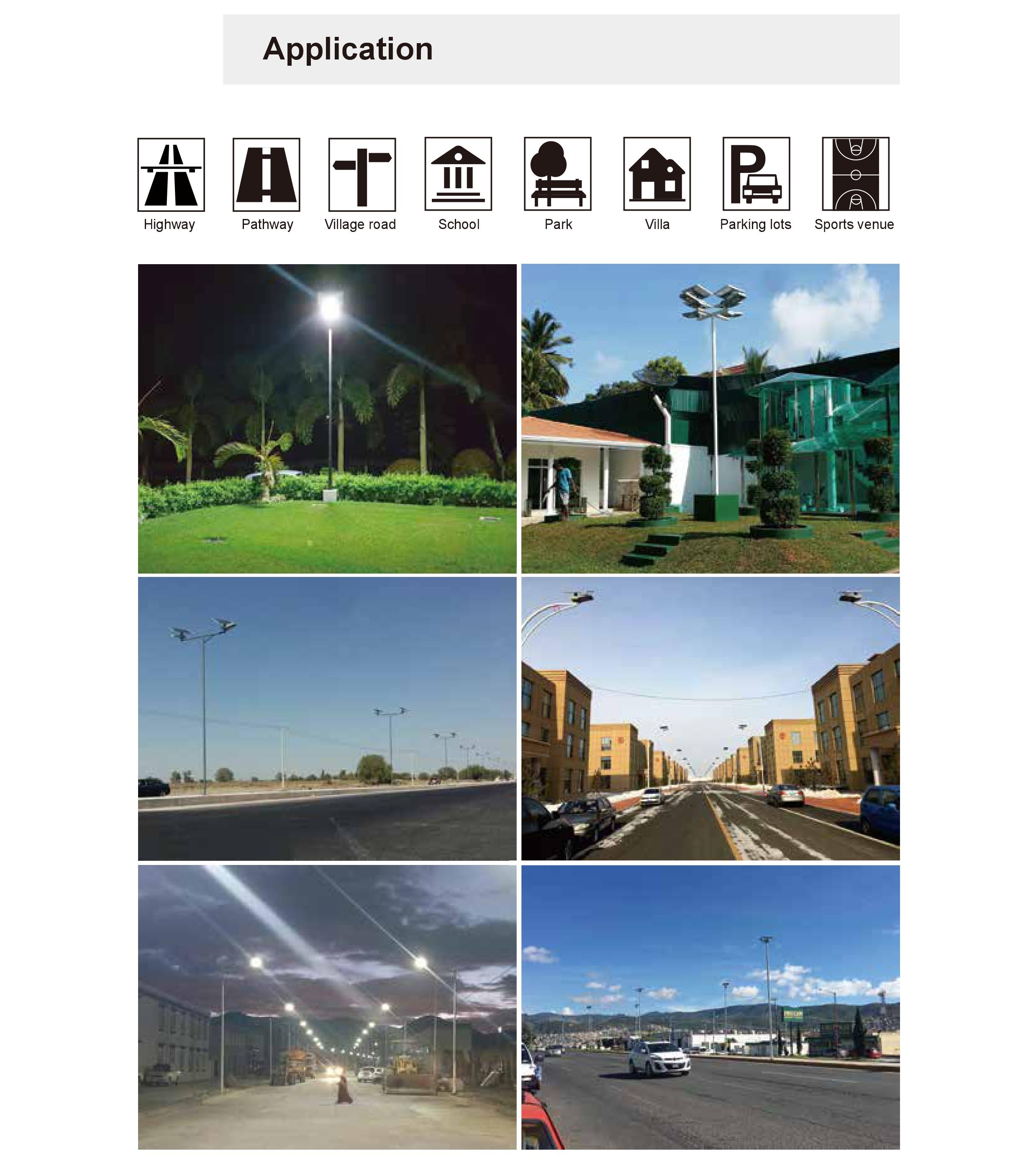 solar led street light 40w