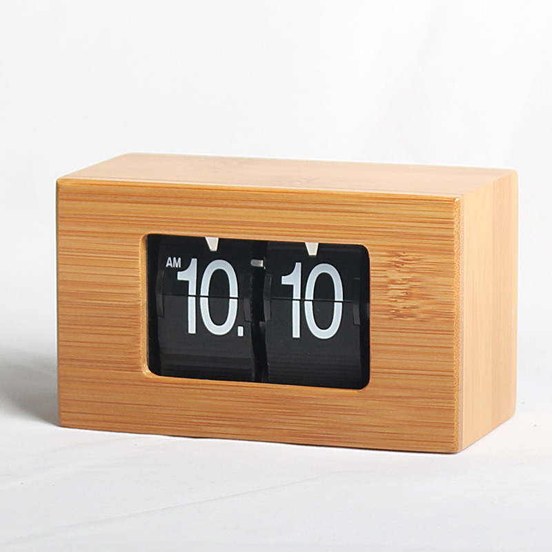 Bamboo Flip Clock Bamboo Flip Clock