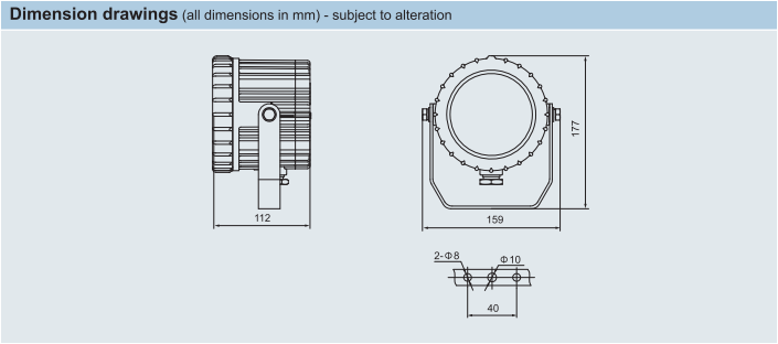 inspection vessel light