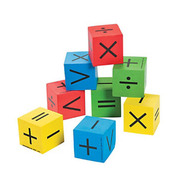 EVA foam dice (4)