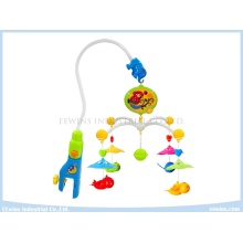 Electric Musical Cot Toys Baby Mobiles para bebé